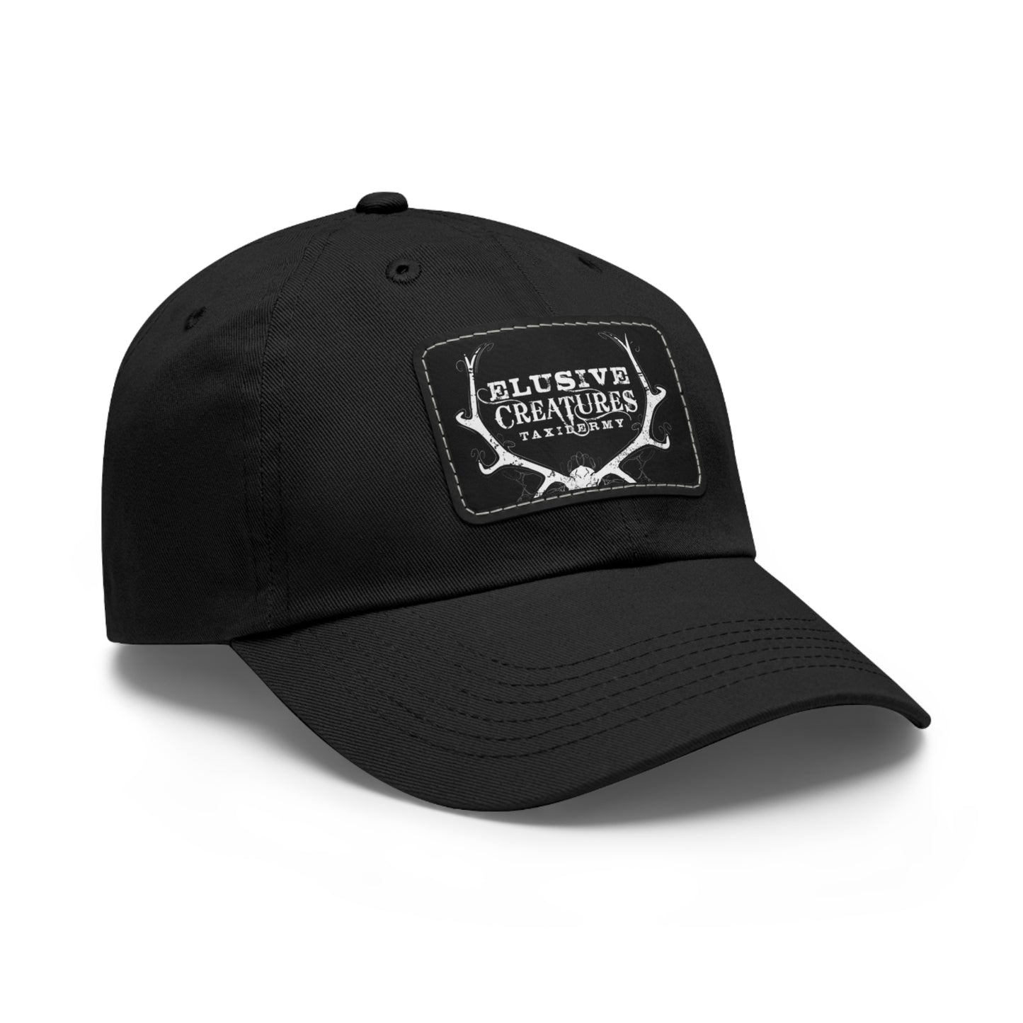 Elusive Creatures Dad Hat with Leather Patch