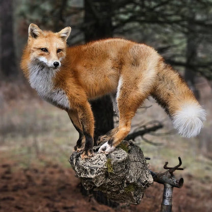 Fox Life Size Mount - Taxidermy Service